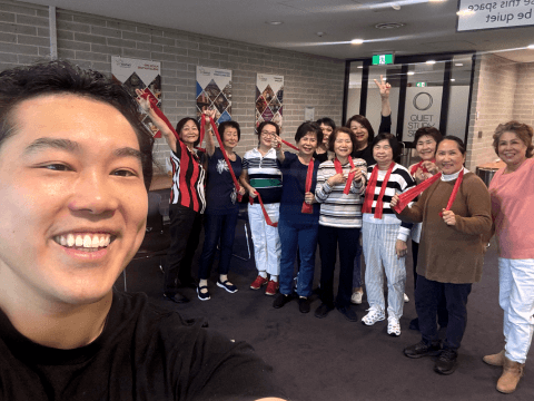 group exercise class